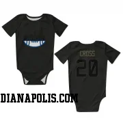 Black Indianapolis Colts  Nick Cross  Service Newborn & Infant Bodysuit